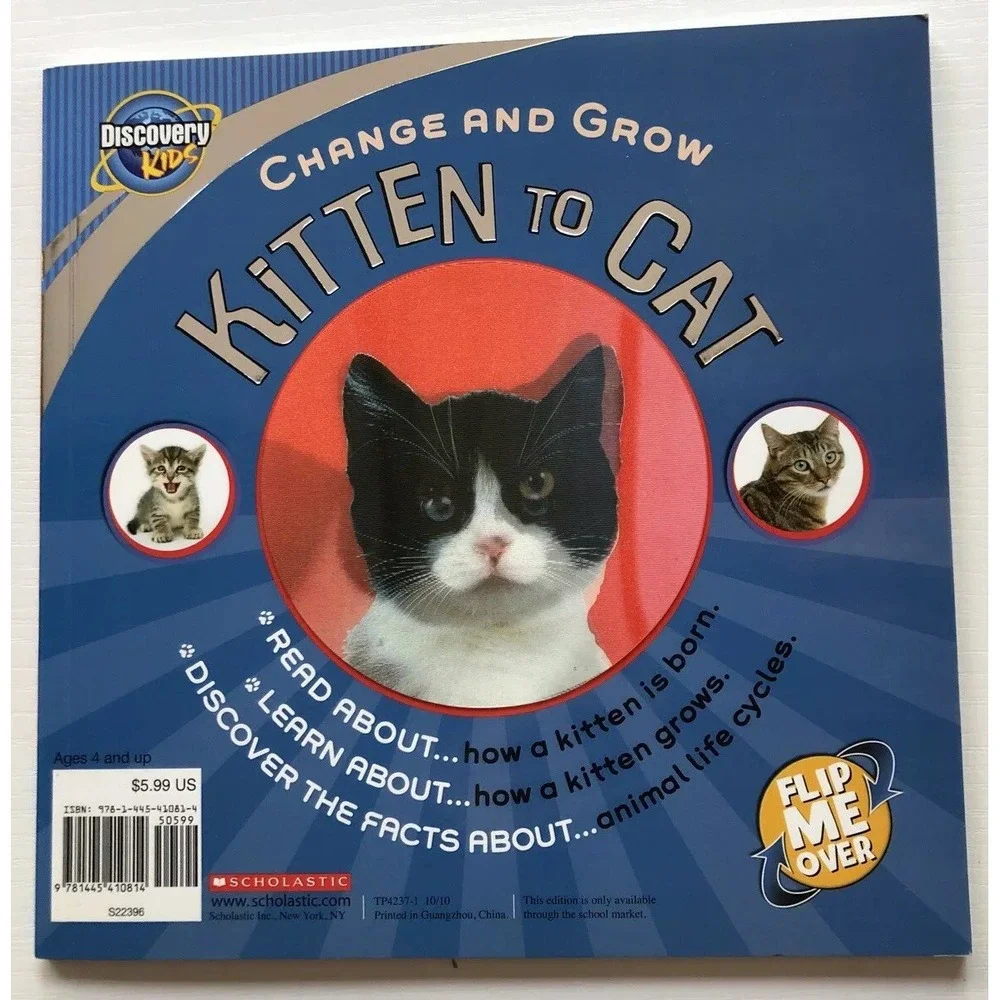 CHANGE AND GROW: PUPPY To DOG DISCOVERY KIDS/CHANGE & Grow Kitten‎ To Cat 2 In 1